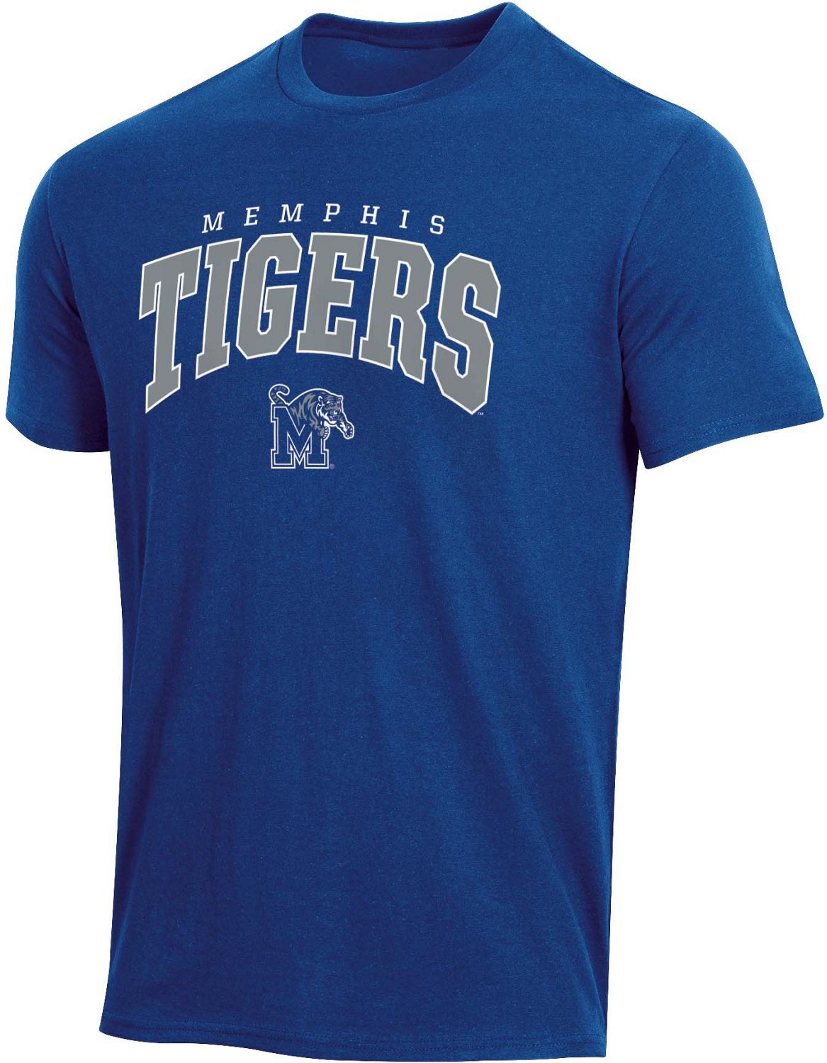 Champion Men's University of Memphis Mascot Arch T-shirt | Academy