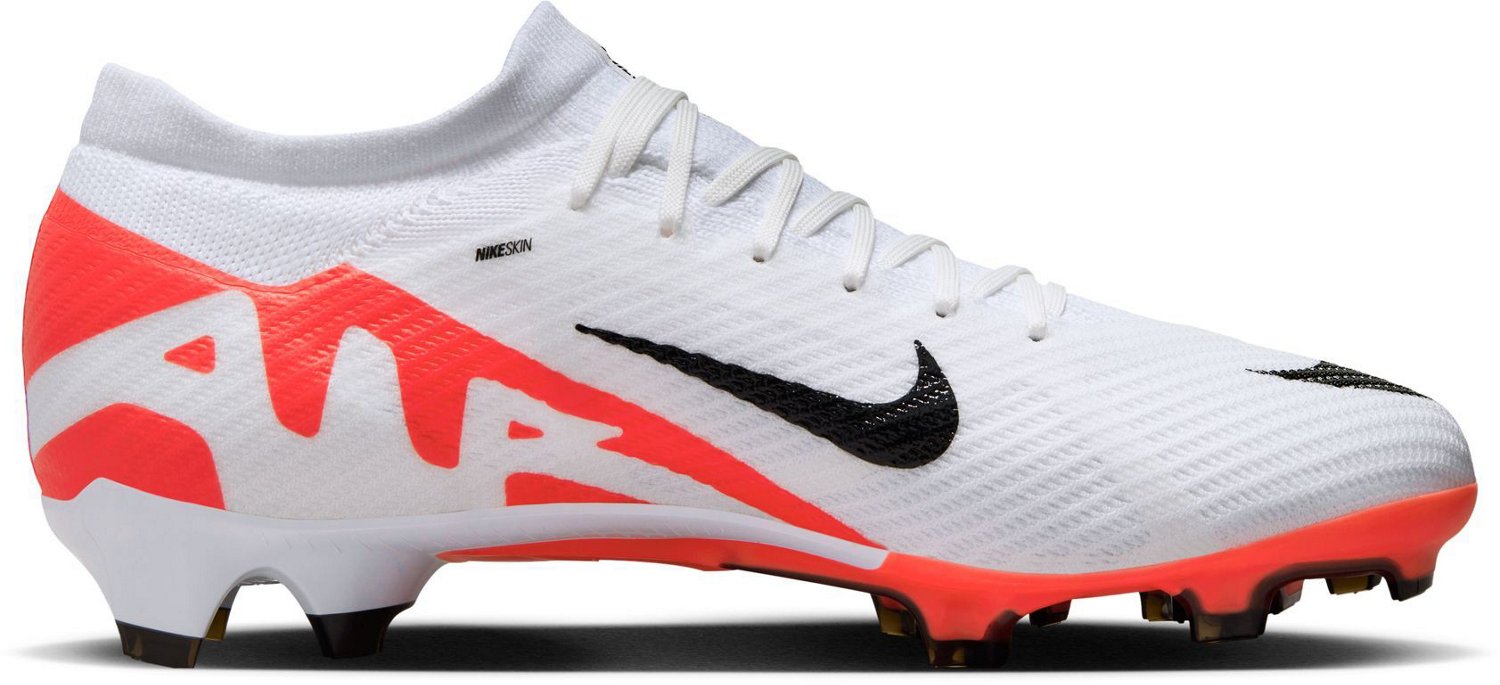 NIKE MERCURIAL VAPOR 13 ELITE FG - White/Red - Soccer Plus