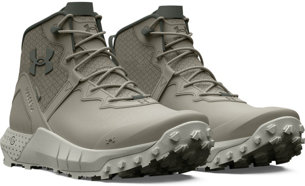 Under Armour Men's Micro G Valsetz Trek Mid Leather Waterproof Tactical Boots - view number 3