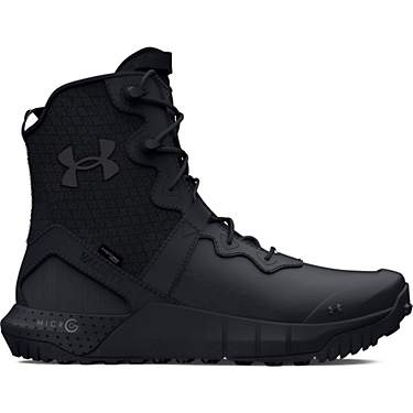 Under Armour Men's Micro G® Valsetz Leather Waterproof Zip Tactical Boots                                                      