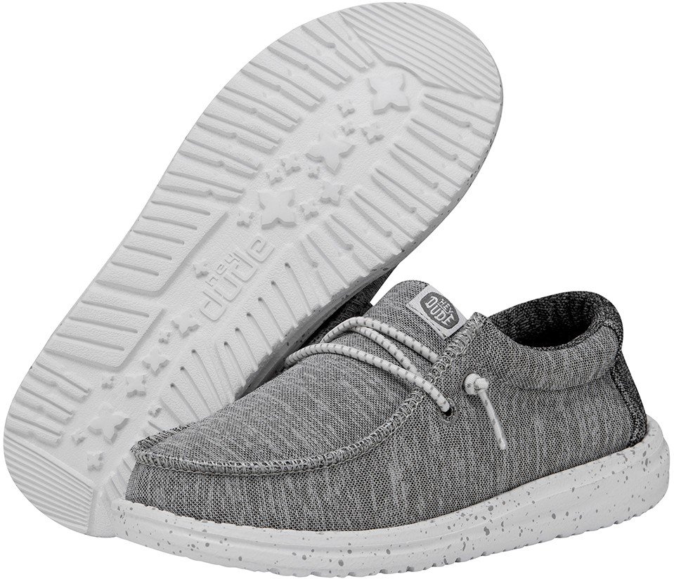 HEYDUDE Boys' Wally Sport Knit Shoes - view number 6