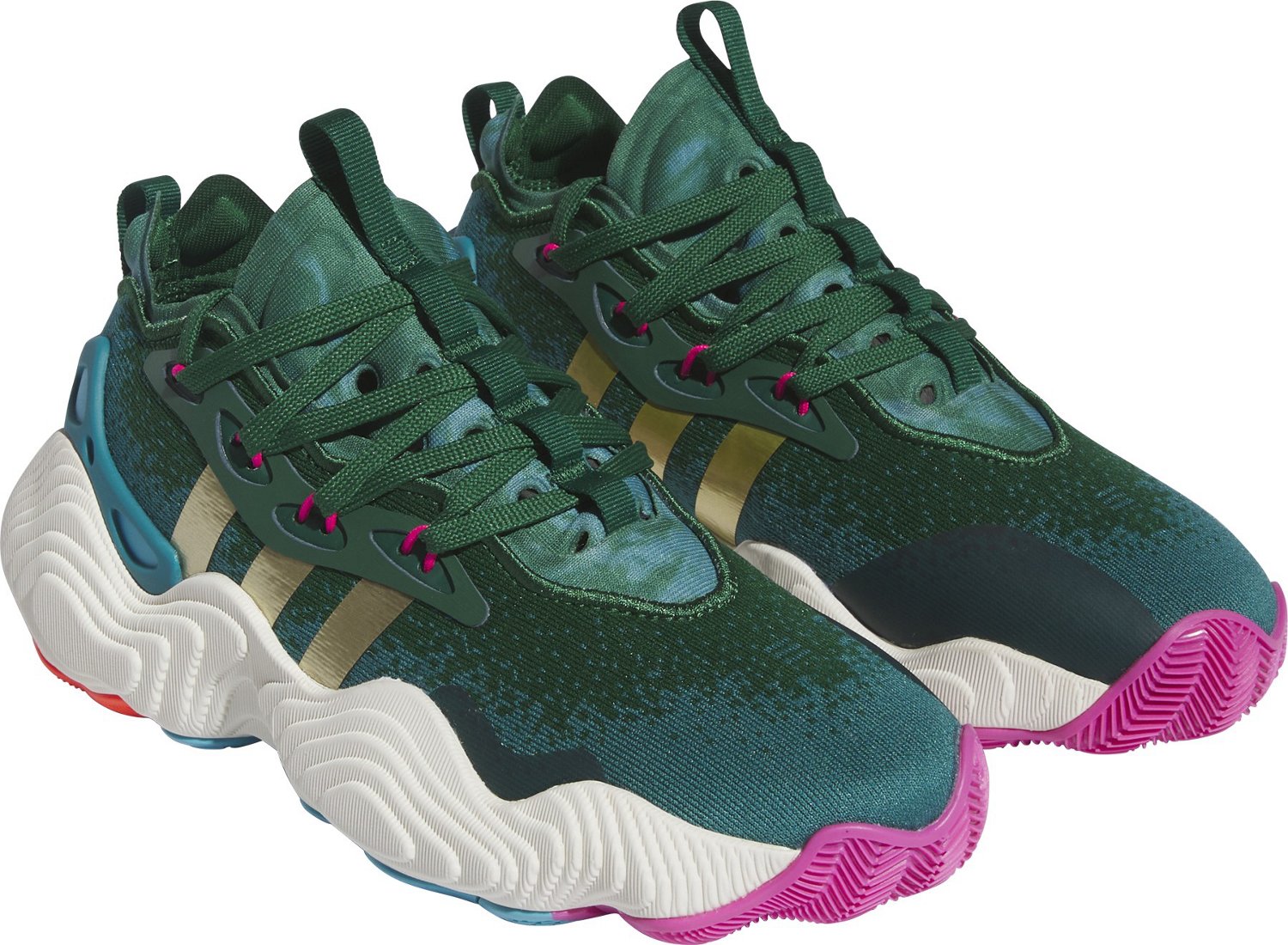 adidas Kids' Trae Young 3 Basketball Shoes - view number 4