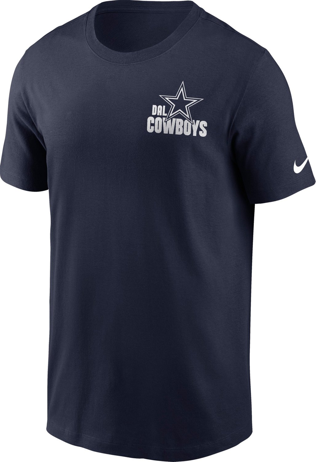 Nike Men's Dallas Cowboys LC Back Slogan Short Sleeve T-shirt - view number 2