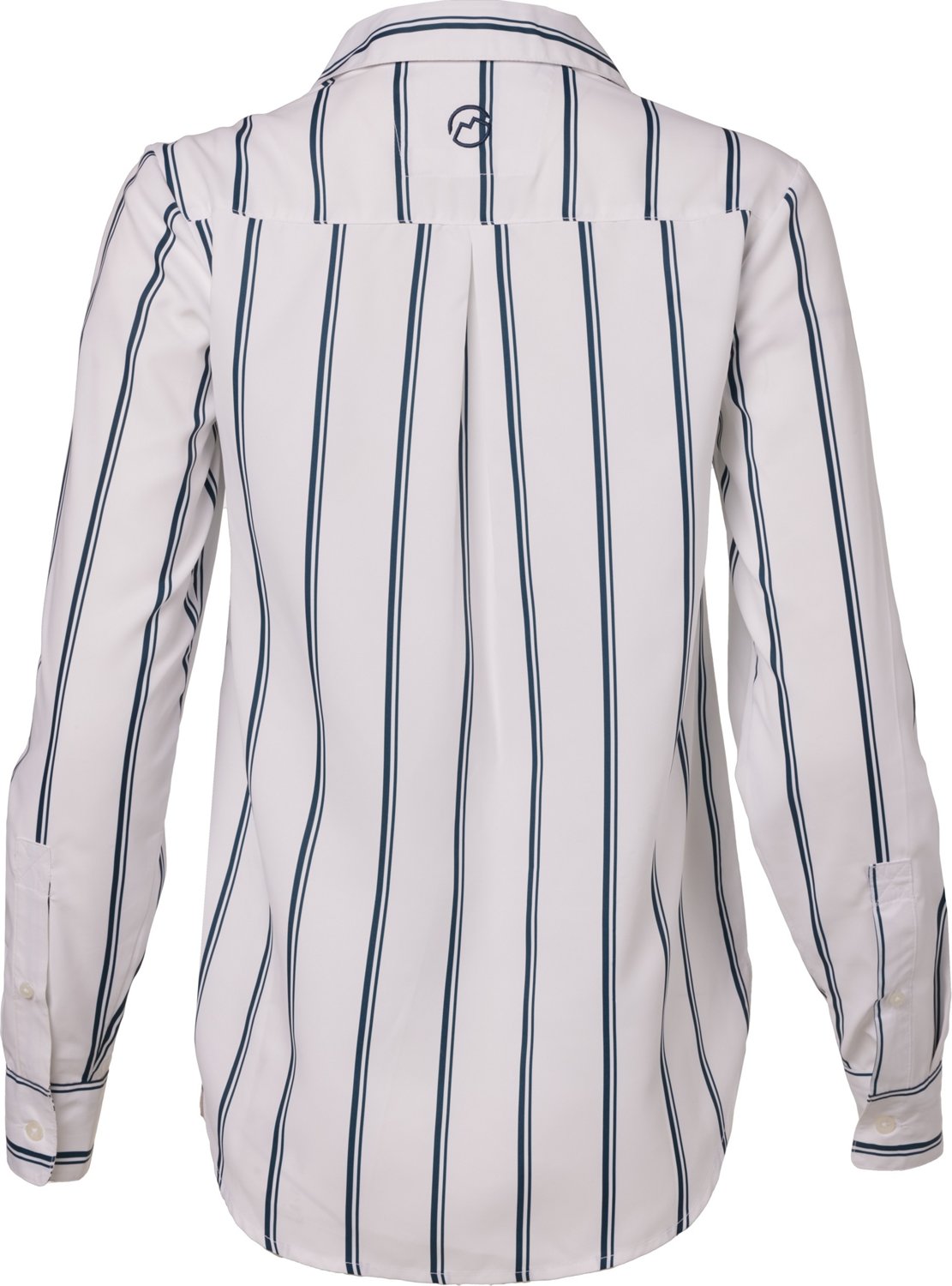 Magellan Outdoors Women's Aransas Pass Long Sleeve Henley Stripe Shirt - view number 2