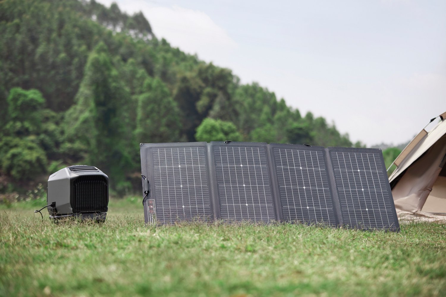 EcoFlow Wave2 Personal Cooler with Extra Battery and 110W Solar Panel                                                            - view number 3