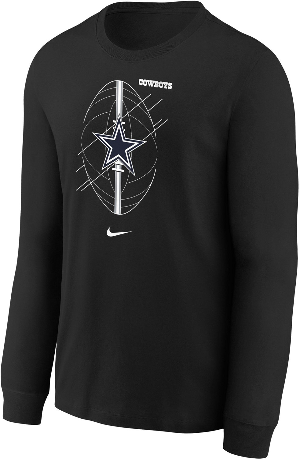 Dallas Cowboys Big & Tall Long Sleeve T-Shirts, Cowboys Long-Sleeved Shirt