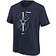 Nike Boy's Dallas Cowboys Icon Short Sleeve T-shirt                                                                              - view number 1 selected