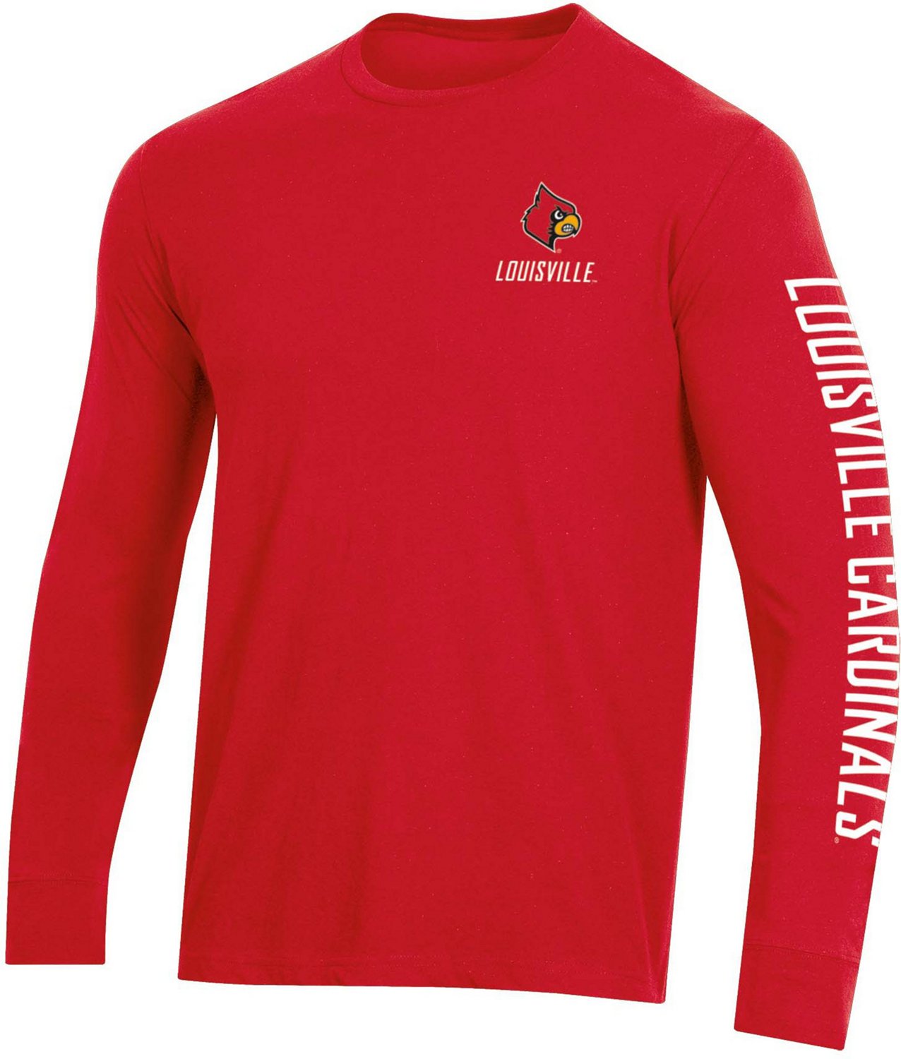 Champion Men's University of Louisville Team Mascot Long Sleeve T-shirt - view number 2
