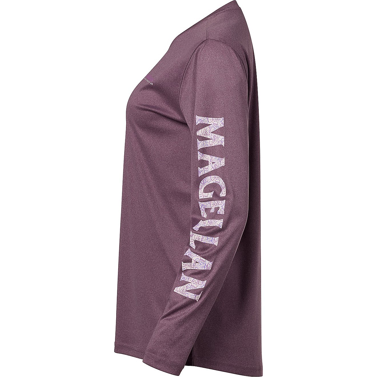 Magellan Outdoors Women's Caddo Lake Logo Crew Long Sleeve T-shirt                                                               - view number 2