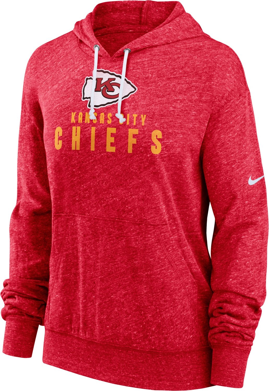 Nike Women's Kansas City Chiefs Gym Vintage Pullover Hoodie Academy