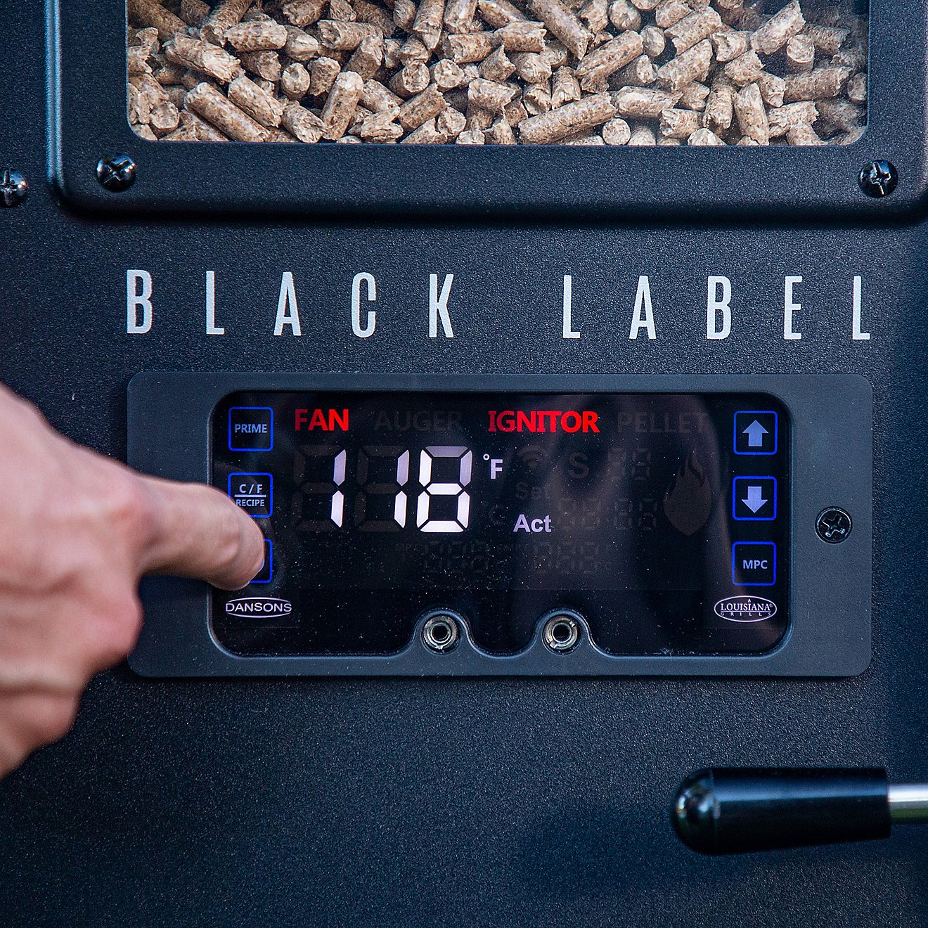 Louisiana Grills 1000 Black Label Pellet Grill                                                                                   - view number 8