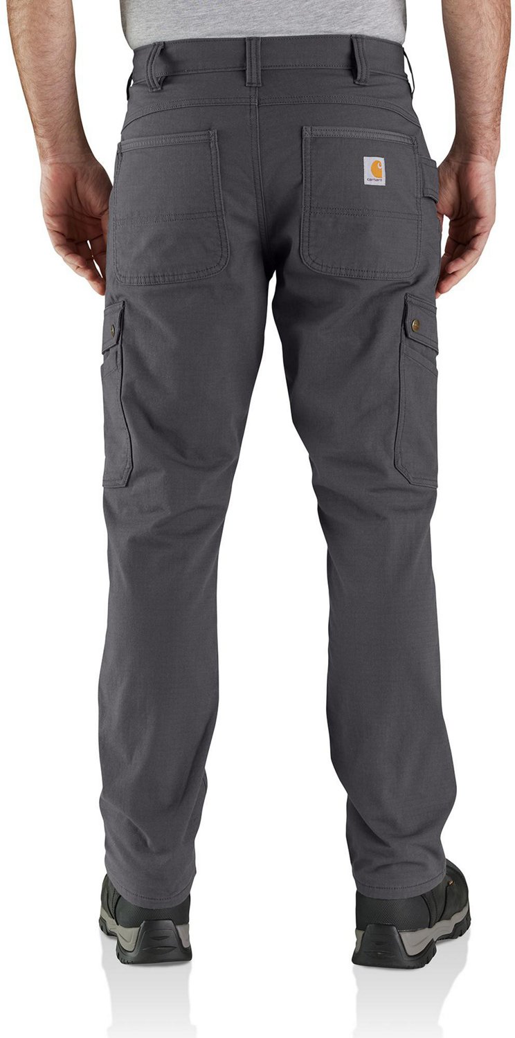 Men's Carhartt Rugged Flex Relaxed Fit Ripstop Cargo Fleece-Lined Work Pants