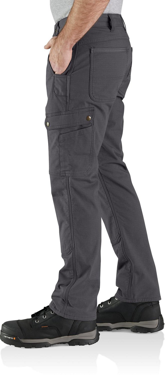 Men's Carhartt Rugged Flex Relaxed Fit Ripstop Cargo Fleece-Lined Work Pants