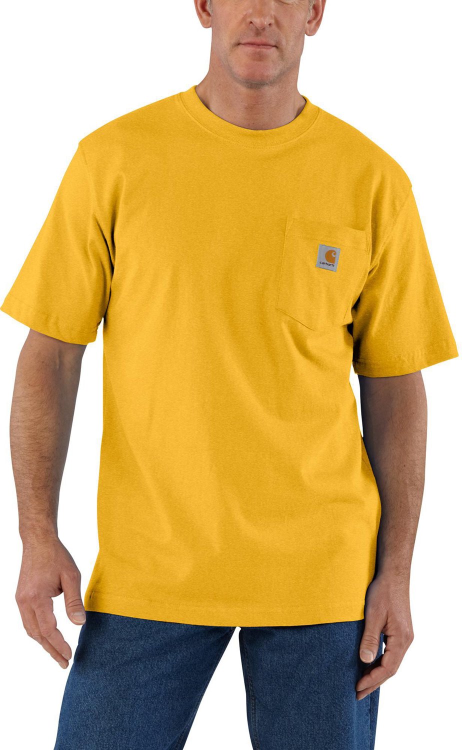Carhartt Men's K87 Short Sleeve Workwear Pocket Tshirt Academy