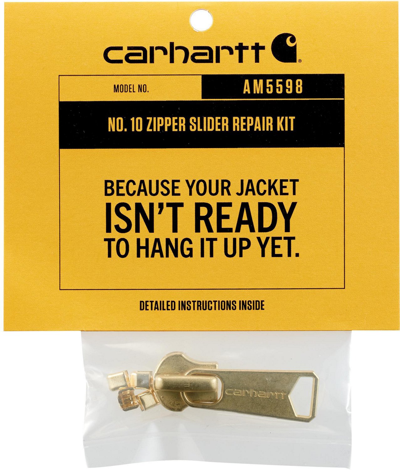 Carhartt Men's No 10 Zipper Slider Repair Kit - view number 2