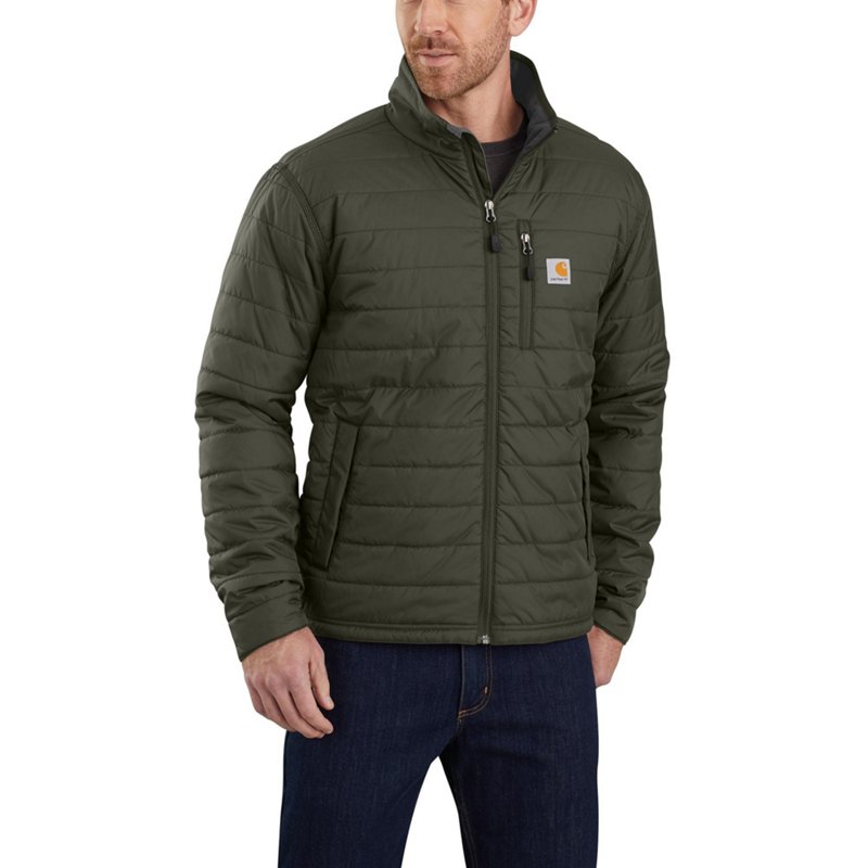 Carhartt Rain Defender Relaxed Fit Lightweight Insulated Jacket - Moss