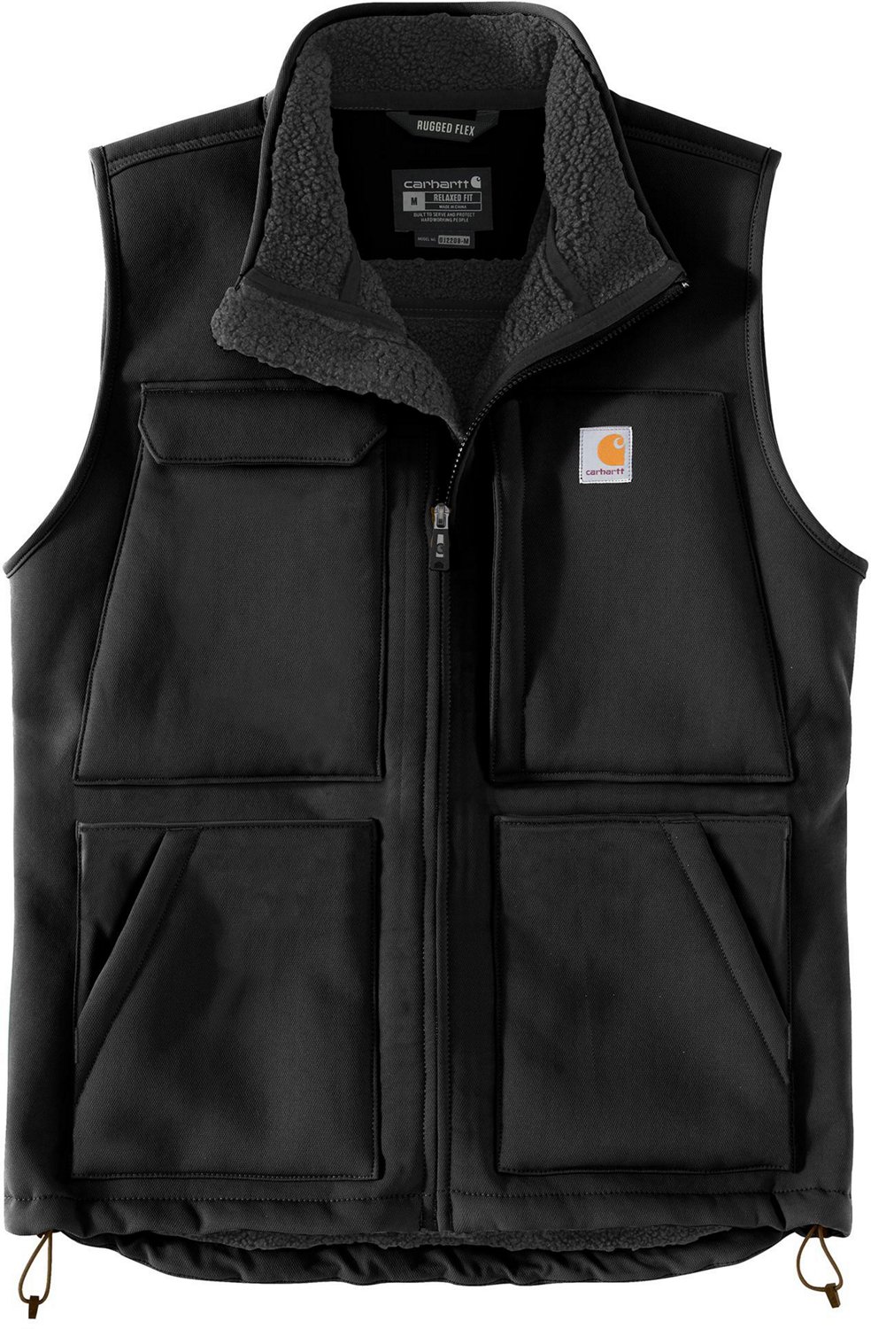 Carhartt Men's Super Dux Relaxed Fit Sherpa Lined Vest - view number 2