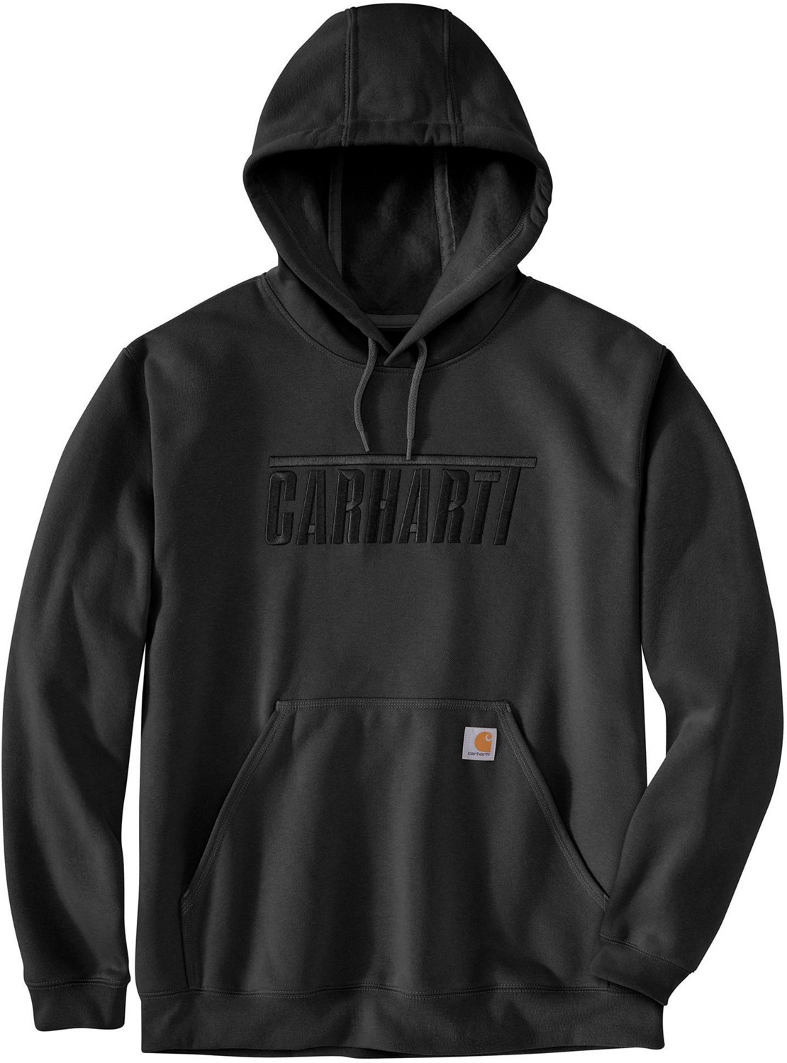 Carhartt Loose-Fit Midweight Logo Long-Sleeve Hoodie for Men