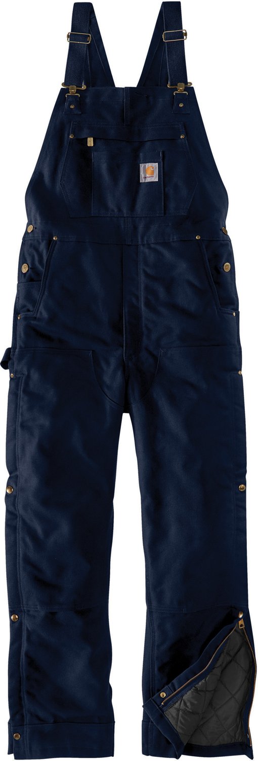 Carhartt Men's Firm Duck Insulated Bib Overalls - view number 2