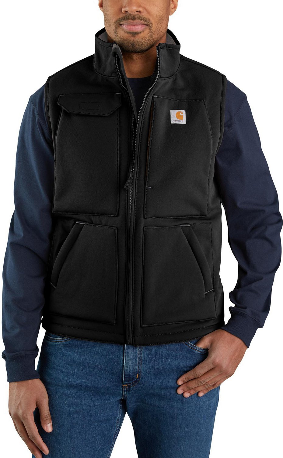 Carhartt Men's Super Dux Relaxed Fit Sherpa Lined Vest | Academy