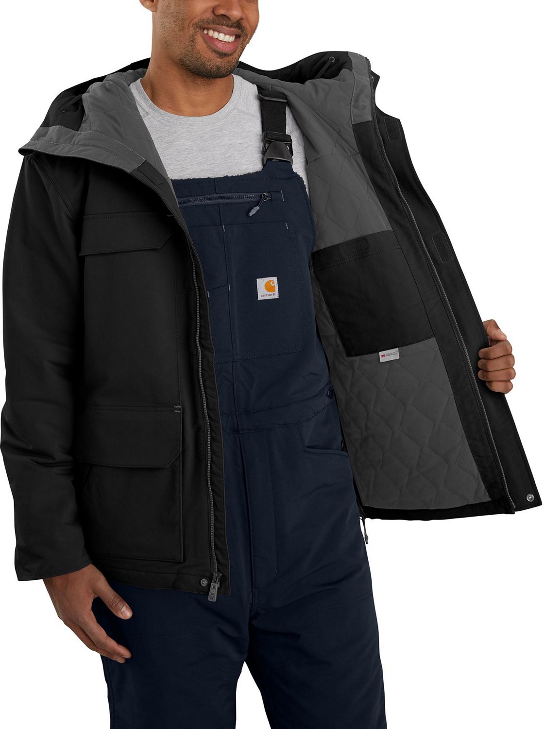 Carhartt Men's Super Dux Relaxed Insulated Coat                                                                                  - view number 3