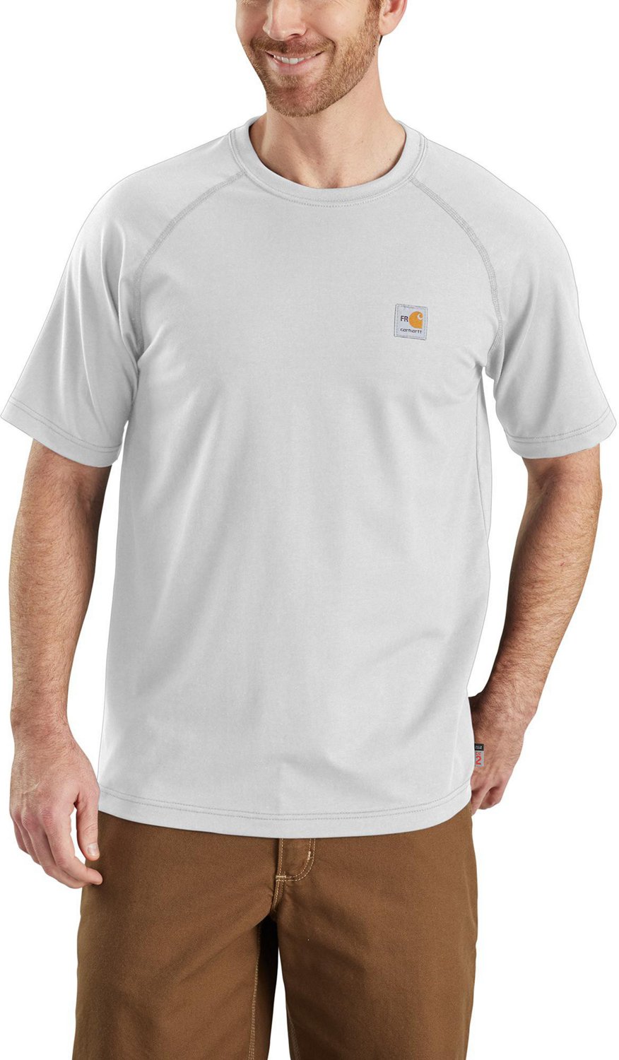 Carhartt Men's Force Flame-Resistant Cotton T-shirt                                                                              - view number 1
