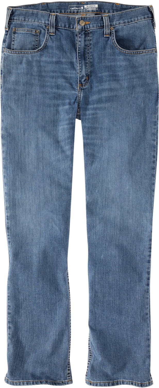 Carhartt Men's Rugged Flex Relaxed Fit Straight-Leg Jeans                                                                        - view number 3