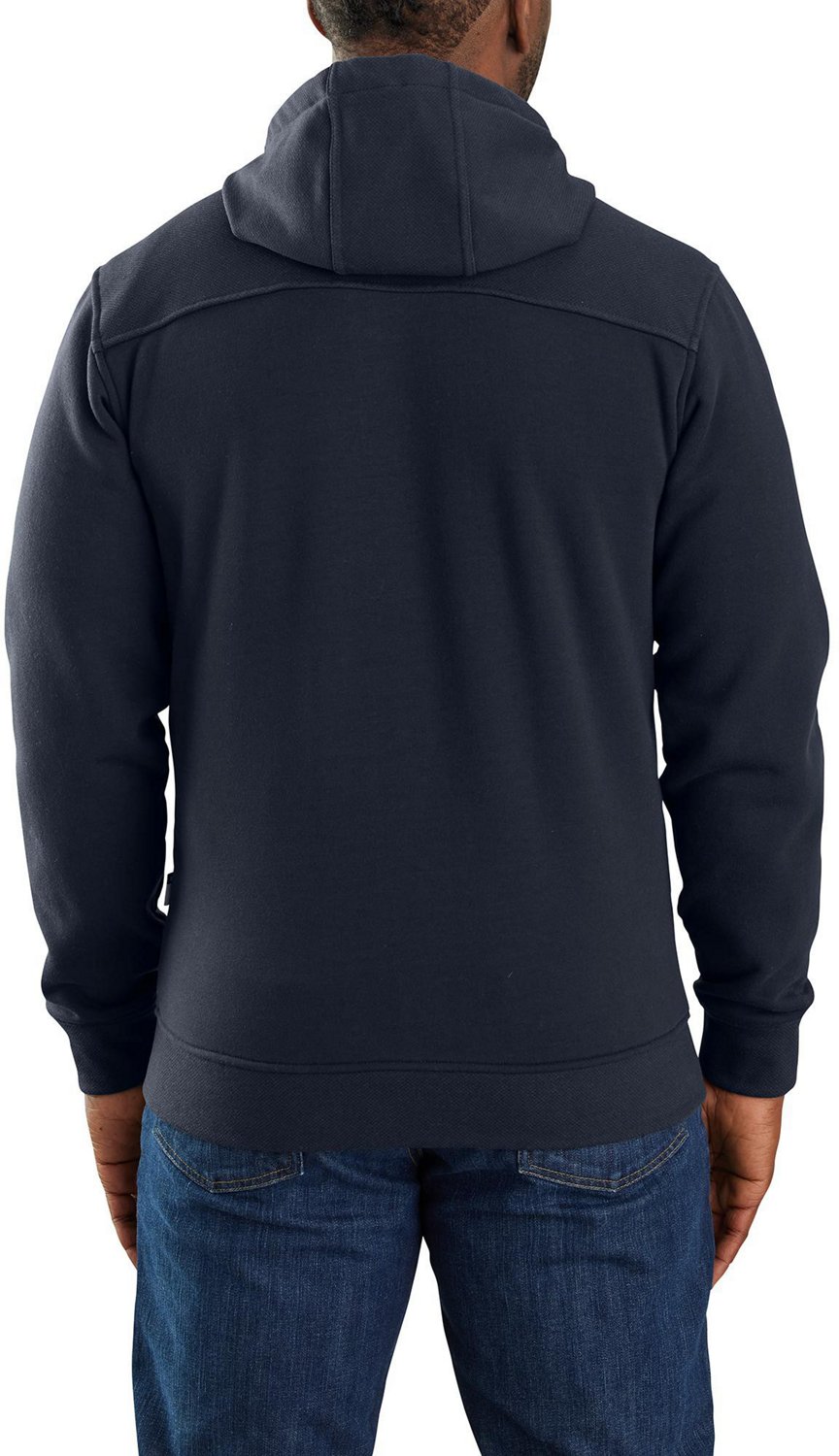 Carhartt Men's Flame-Resistant Relaxed Fit Rain Defender Force Fleece Jacket                                                     - view number 2