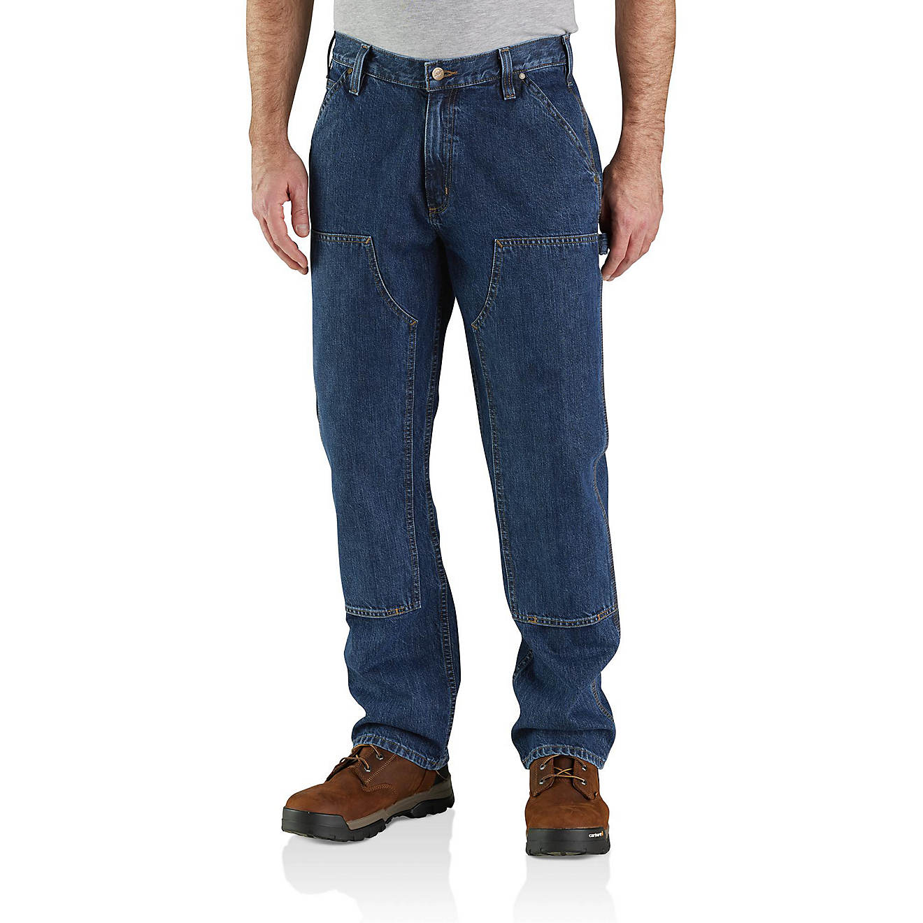 Carhartt Men's Loose Fit Double Front Utility Logger Jeans | Academy