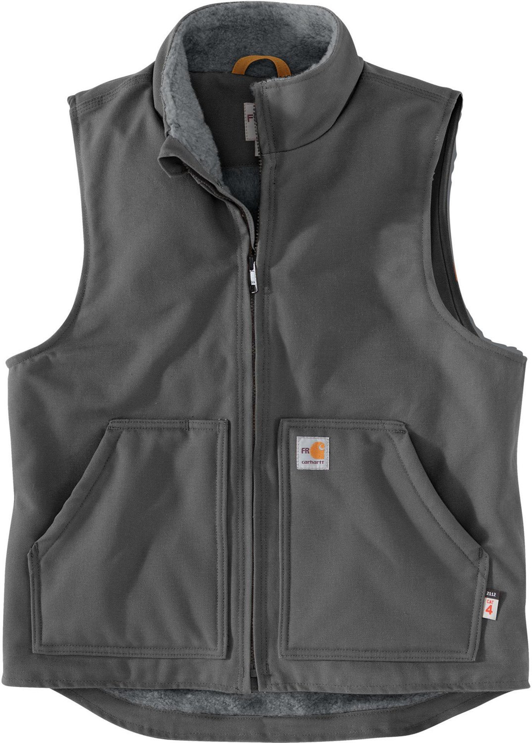 Carhartt Men's Flame Resistant Duck Sherpa Lined Vest                                                                            - view number 2