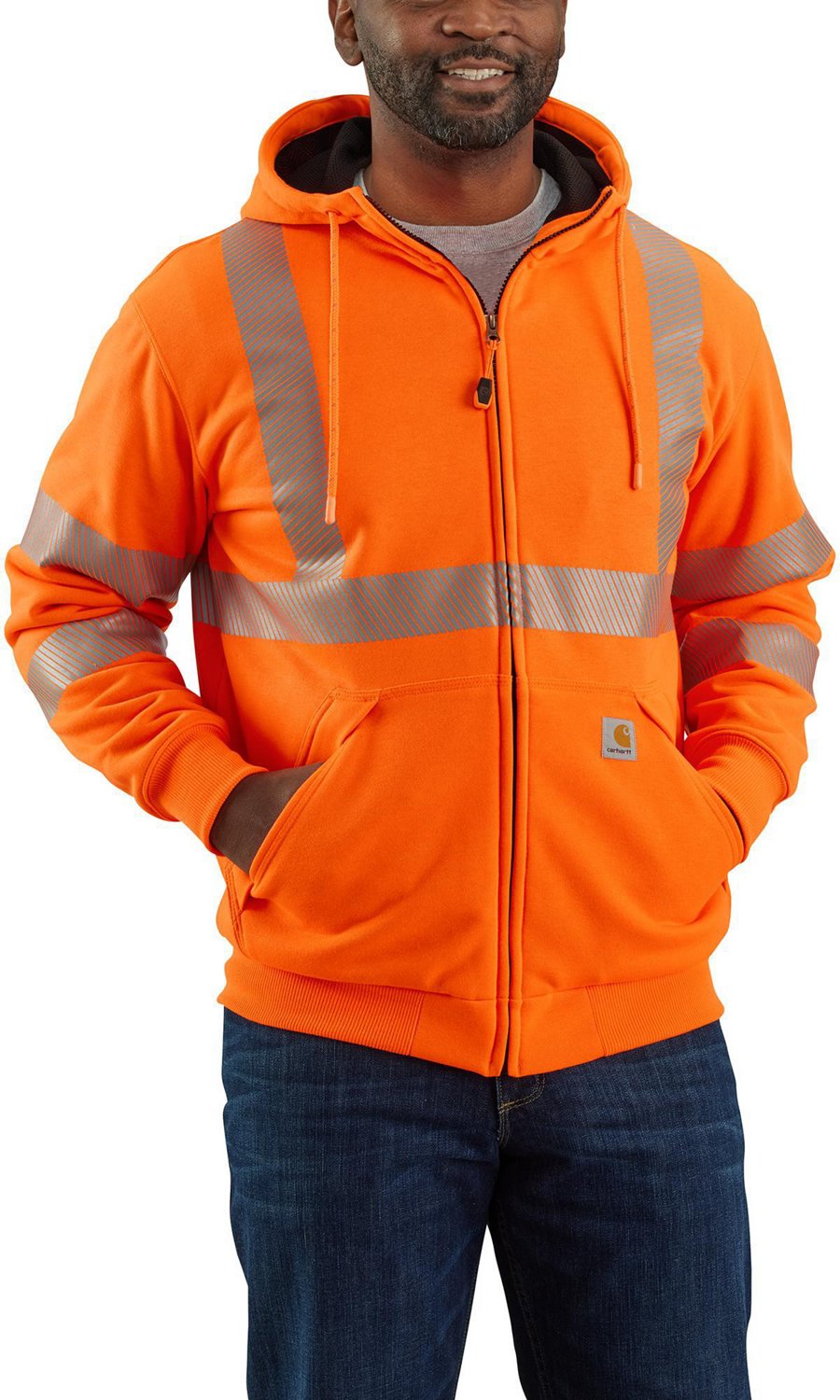 Carhartt Men's High-Visibility Midweight Thermal-Lined Full-Zip