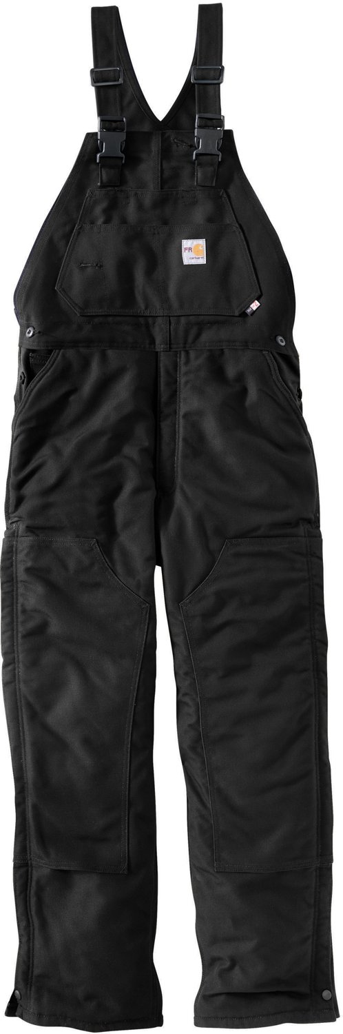 Carhartt Men's Fire-Resistant Loose Fit Duck Bib Overalls