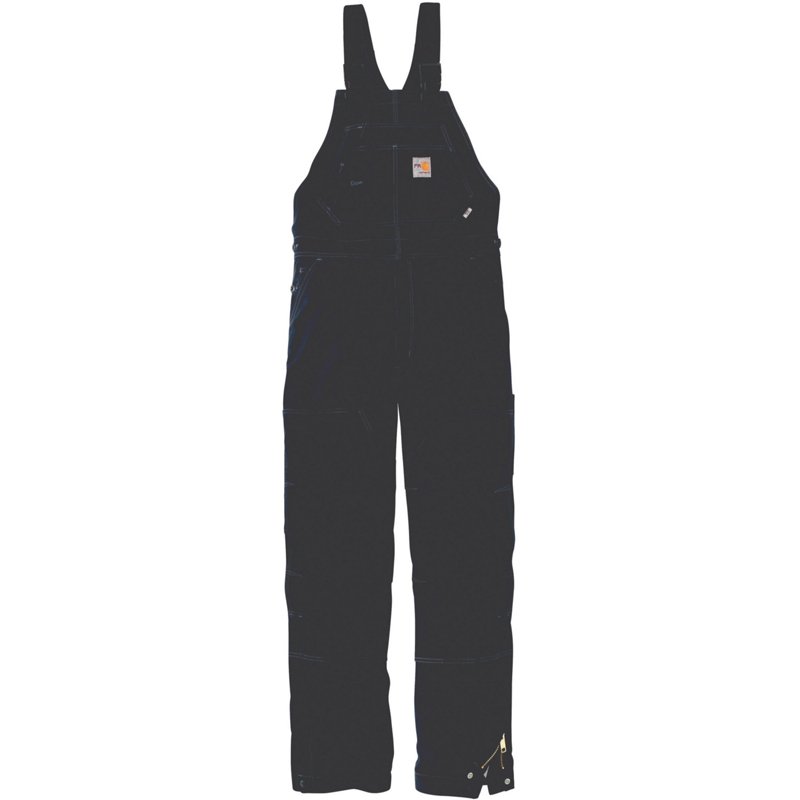 Berne Boys' Washed Insulated Bib Overall Bark, Small - Men's Work Over ...