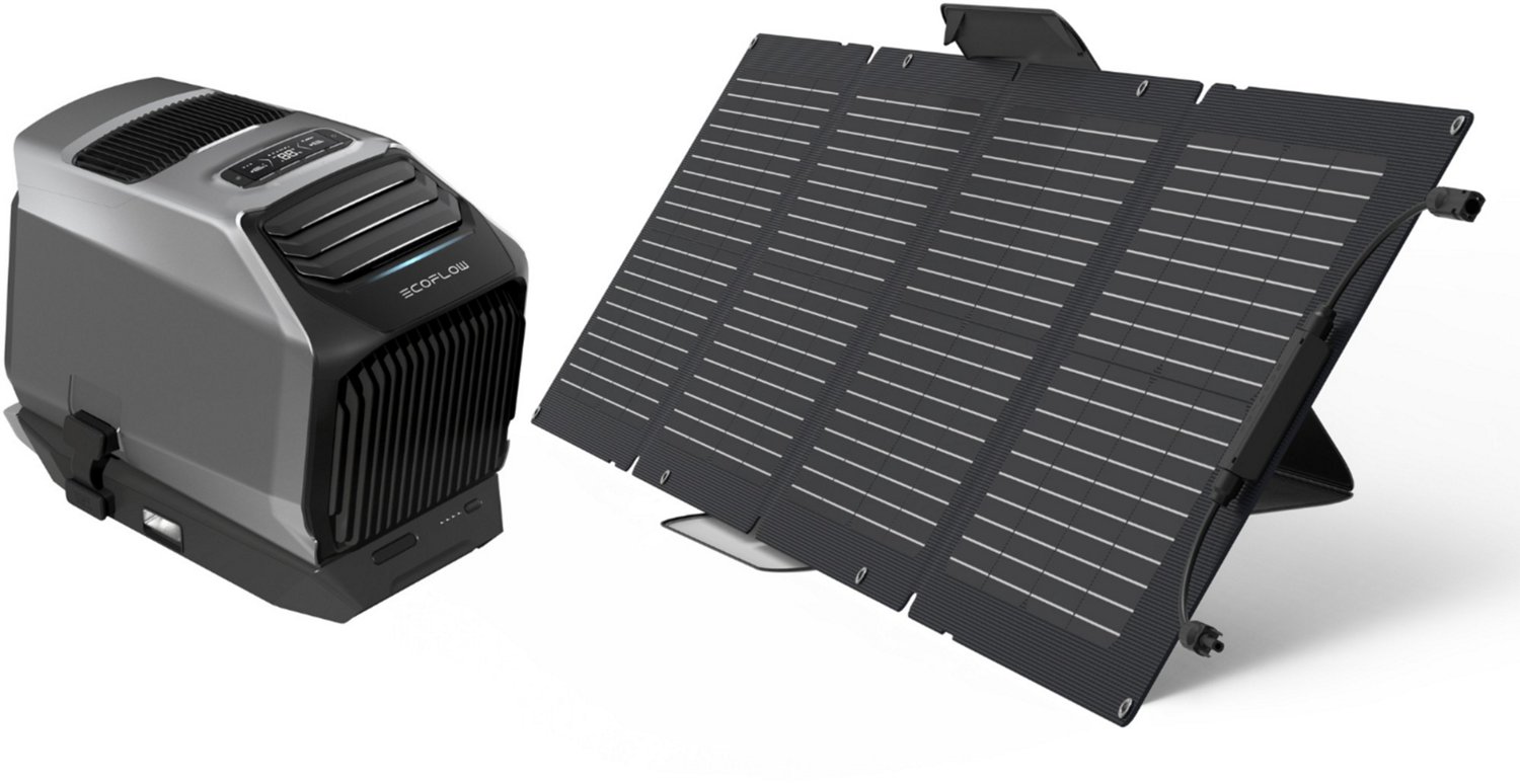 EcoFlow Wave2 Personal Cooler with Extra Battery and 110W Solar Panel                                                            - view number 1