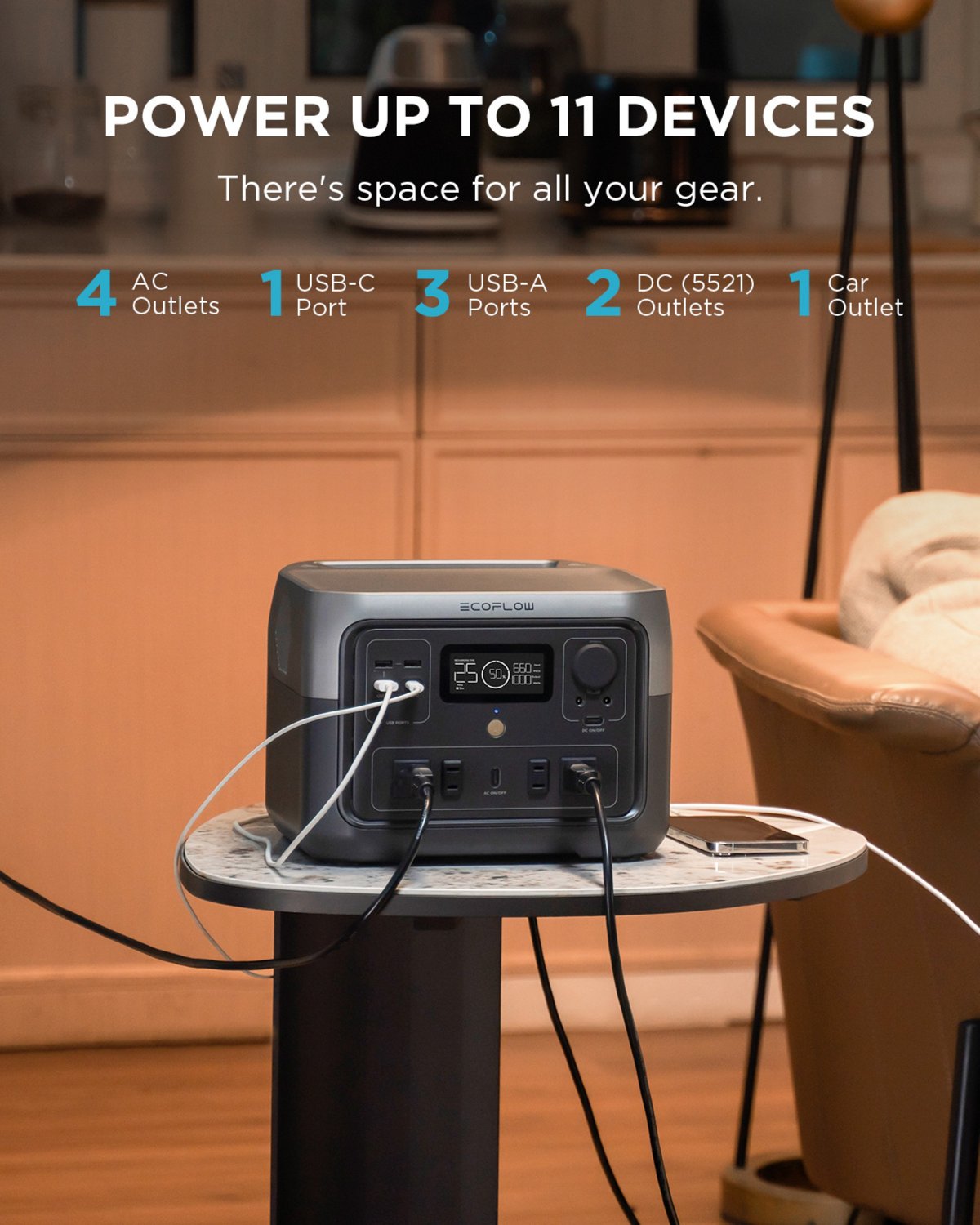 EcoFlow RIVER 2 MAX Portable Power Station                                                                                       - view number 5