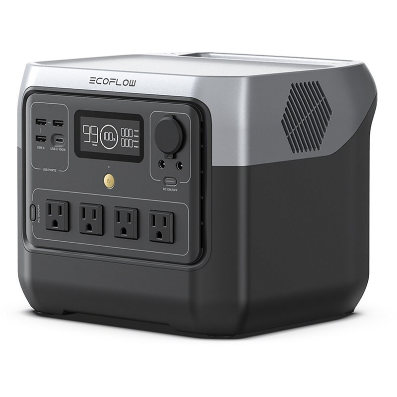 EF EcoFlow Portable Power Station RIVER 2 Pro 700,716Wh LFP Battery,1600W Solar Generator for Outdoor,Home Use