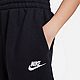 Nike Girls' Sportswear Club Fleece Wide-Leg Sweatpants                                                                           - view number 4