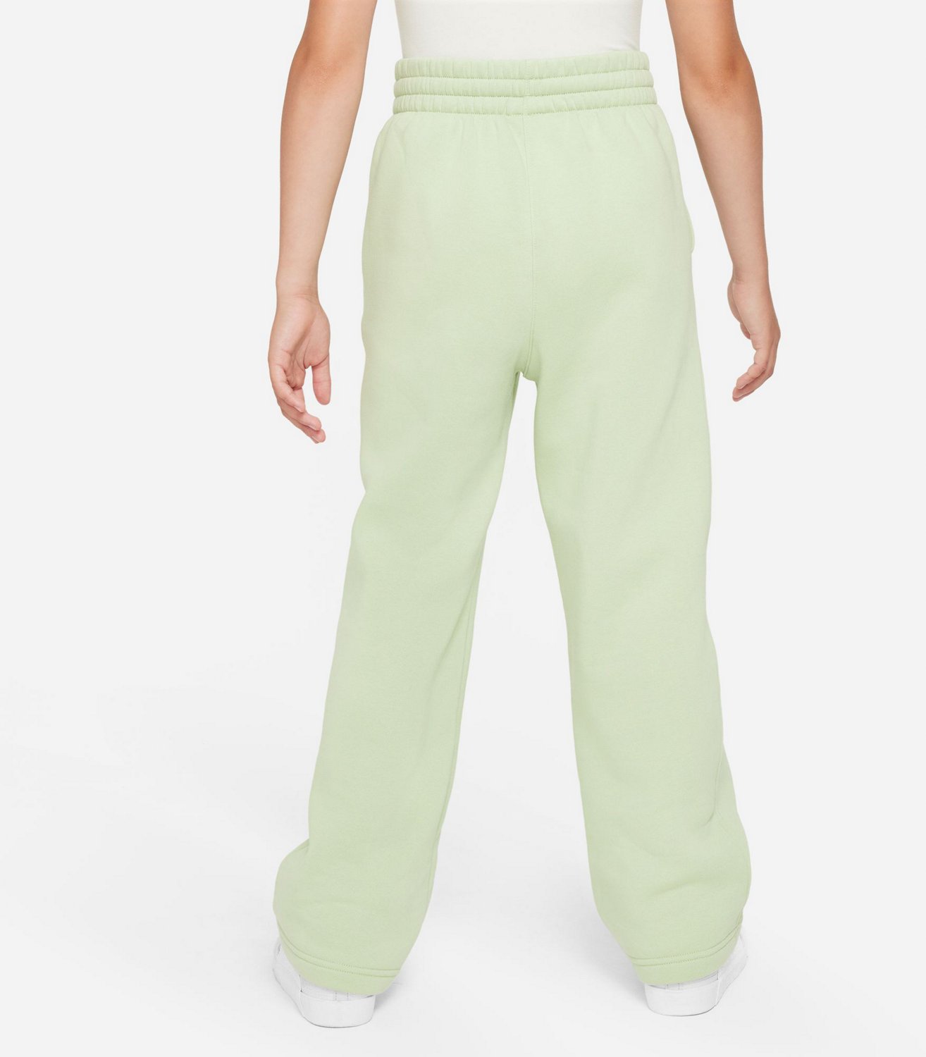 Nike Girls' Sportswear Club Fleece Wide-Leg Sweatpants - view number 2