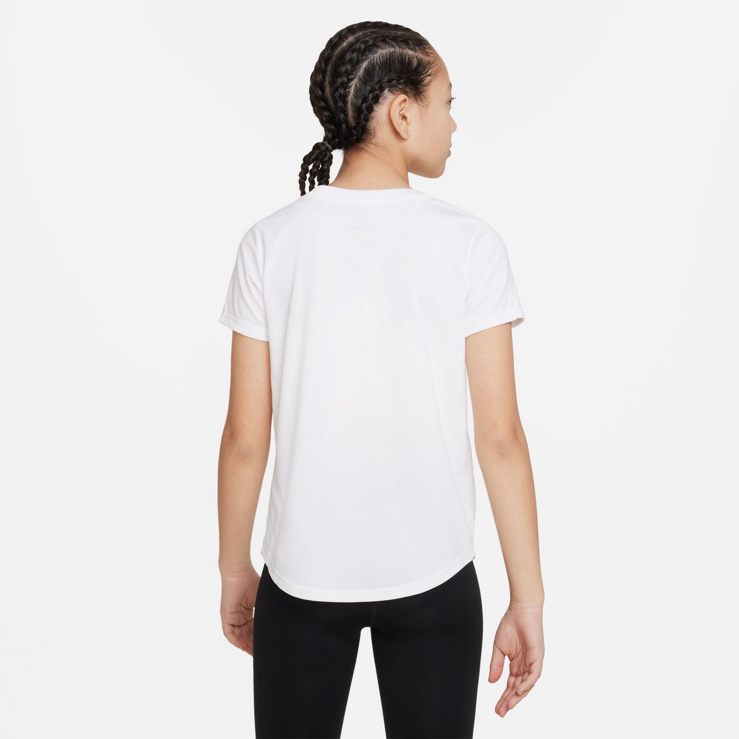 Nike Girls' Dri-FIT Scoop Essentials Training T-shirt - view number 2