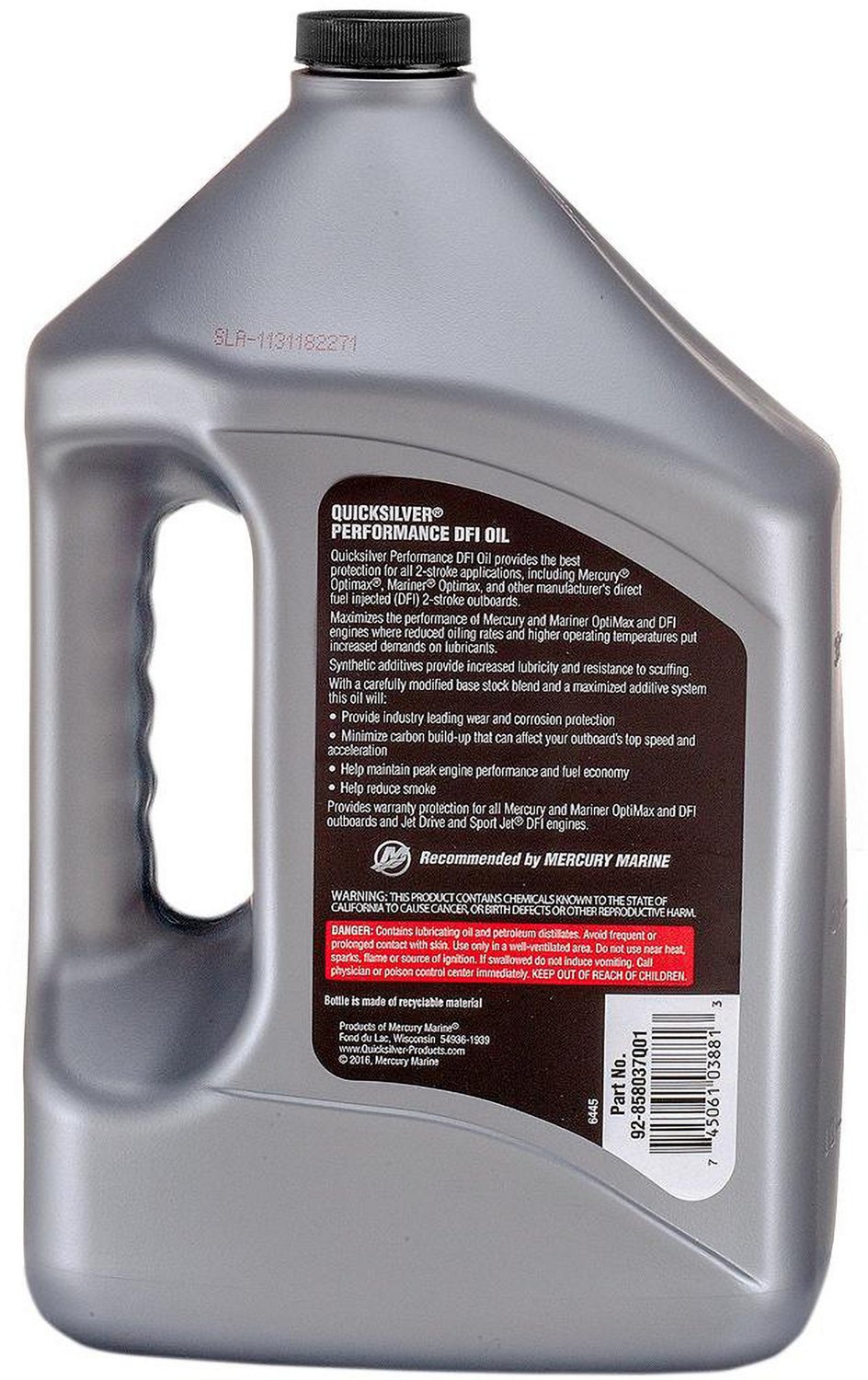 Quicksilver 1 gal Direct Injection Engine Oil                                                                                    - view number 2