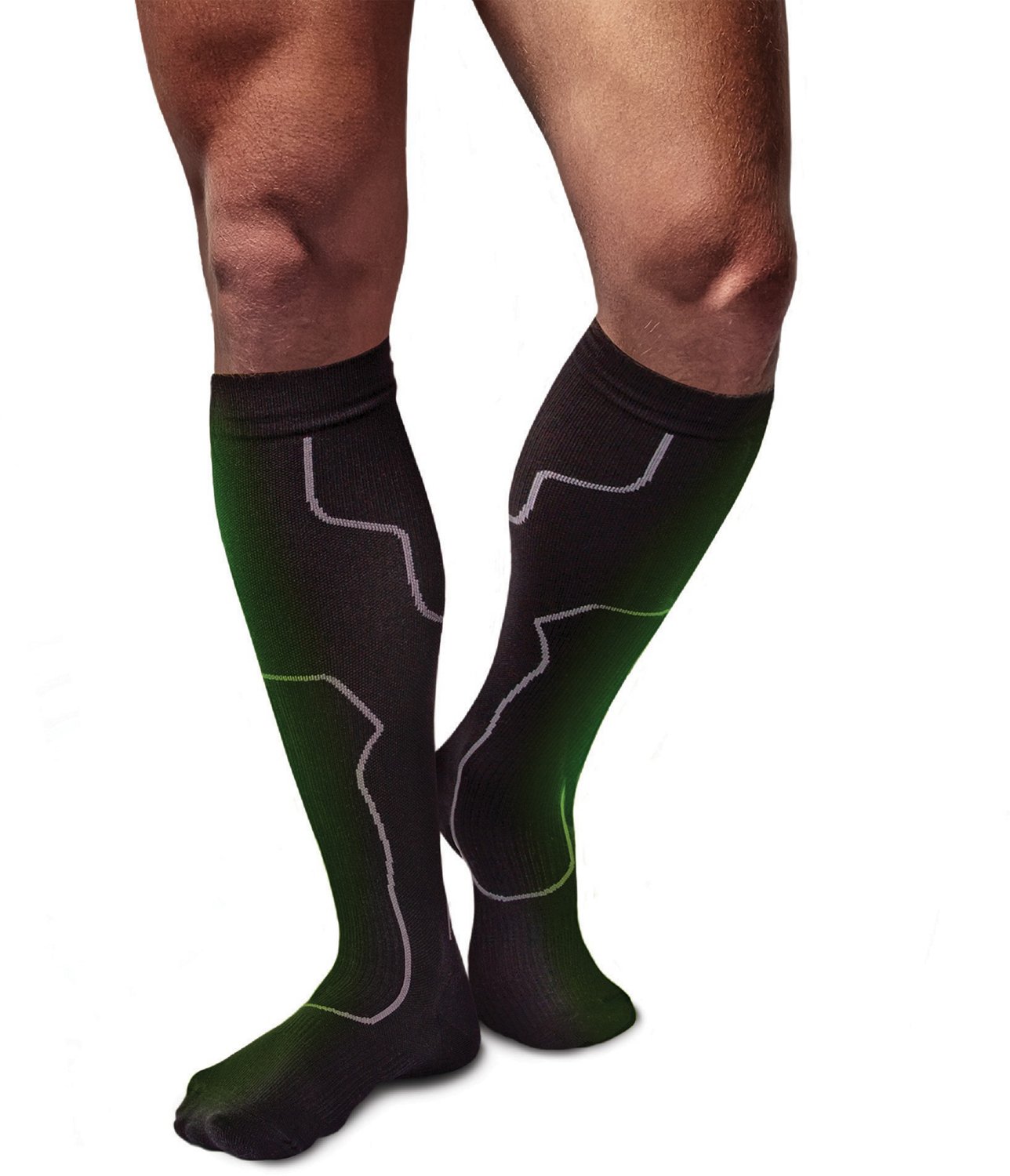 Green Drop Compression Socks