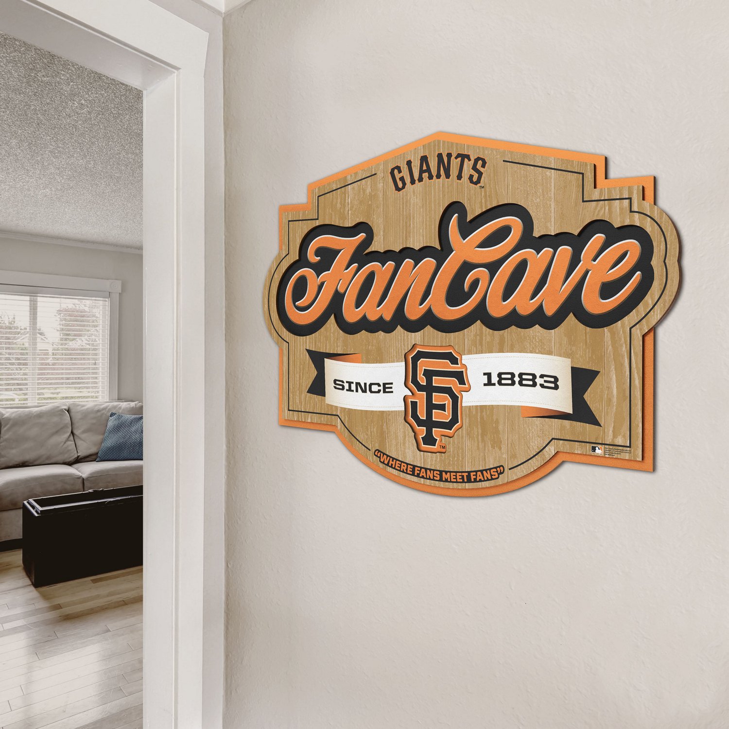 YouTheFan San Francisco Giants Fan Cave Sign  - view number 4
