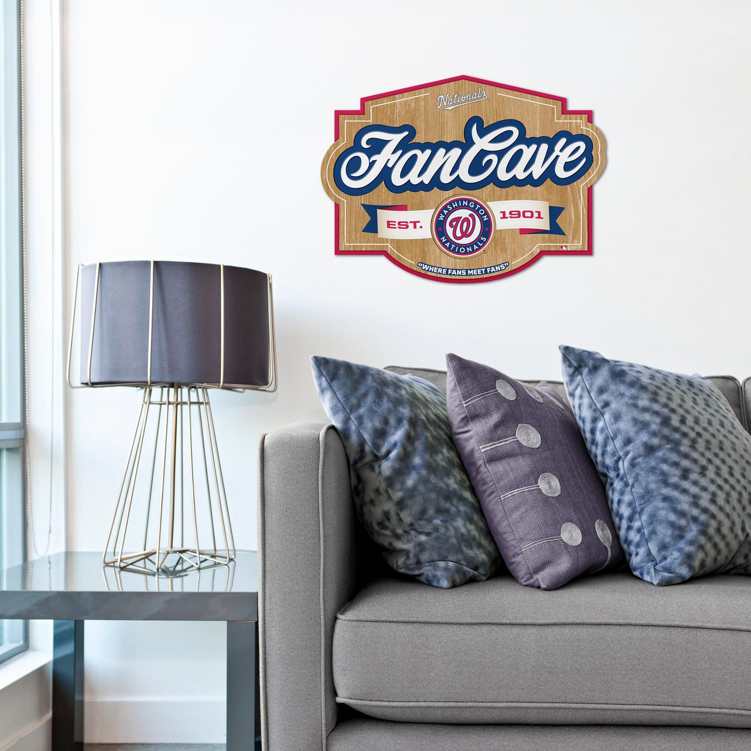 YouTheFan Washington Nationals Fan Cave Sign  - view number 5