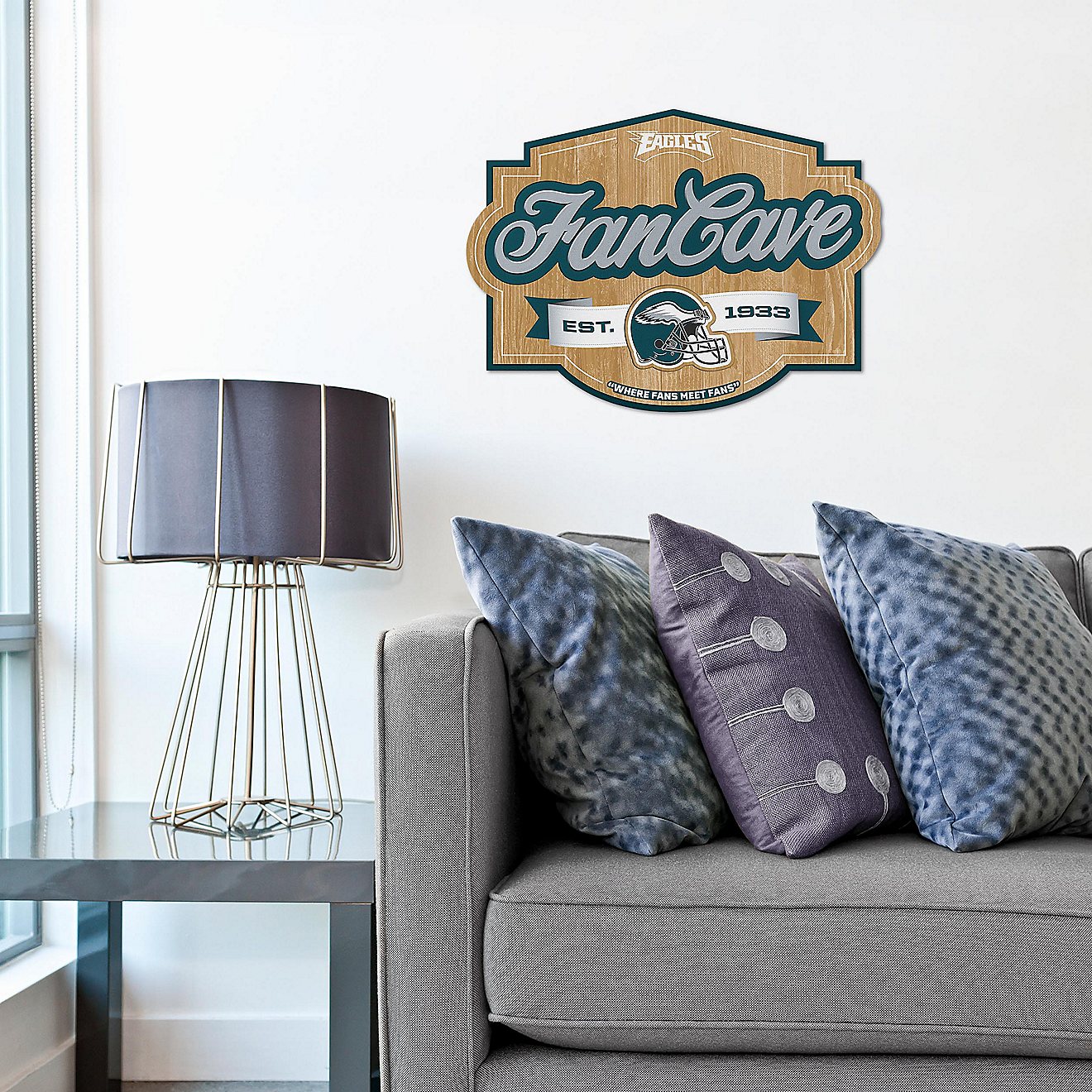 YouTheFan Philadelphia Eagles Fan Cave Sign                                                                                      - view number 5