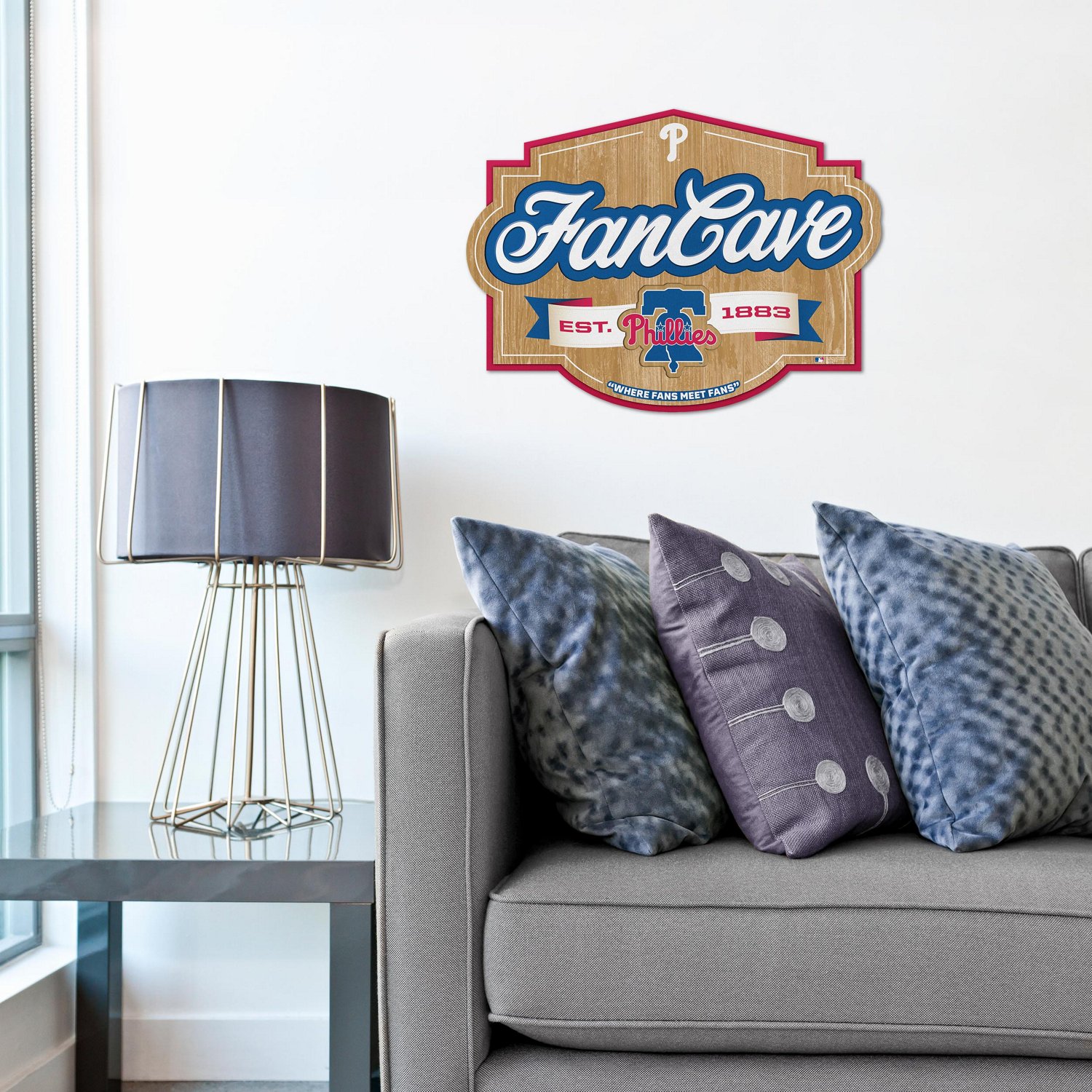 YouTheFan Philadelphia Phillies Fan Cave Sign  - view number 5