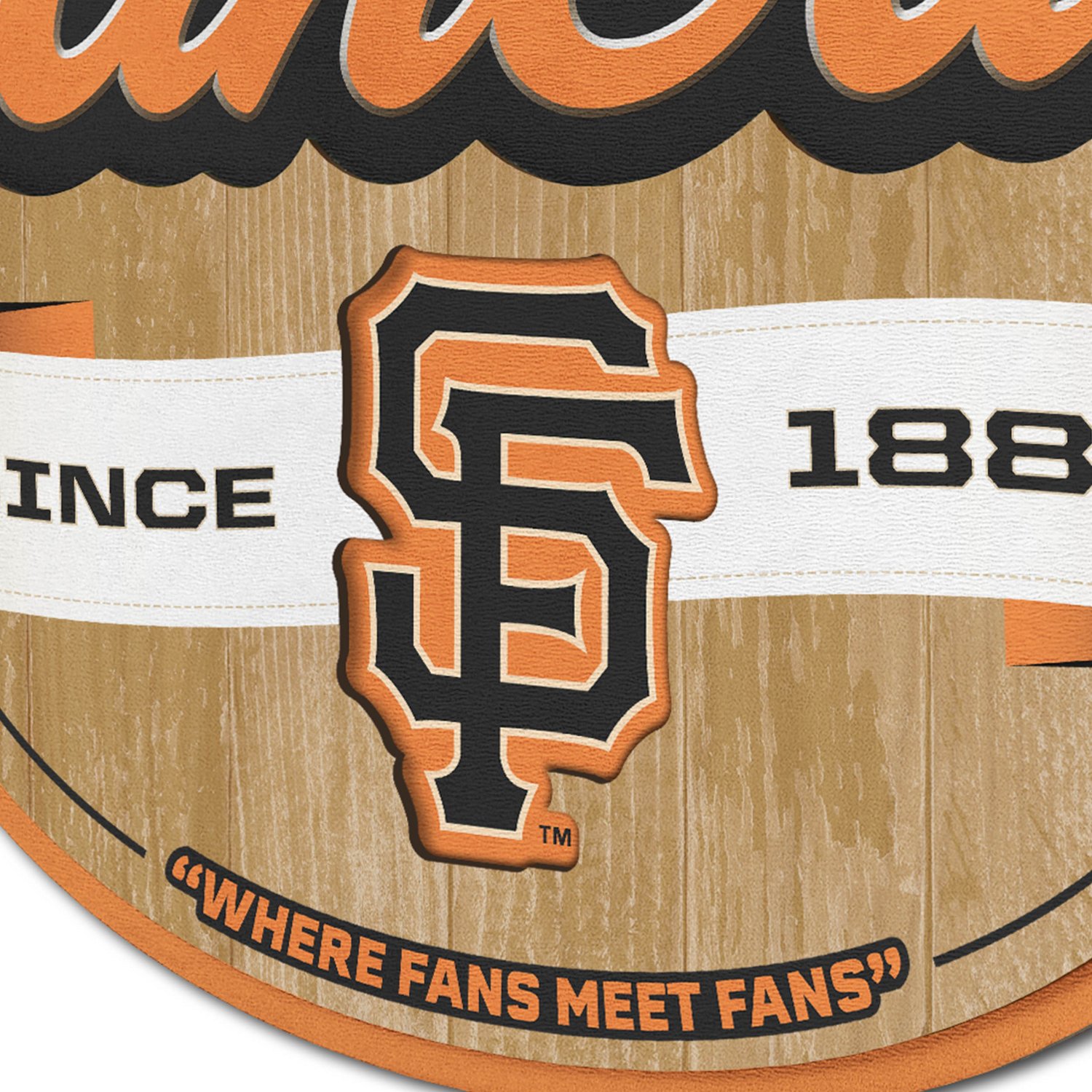 YouTheFan San Francisco Giants Fan Cave Sign  - view number 3