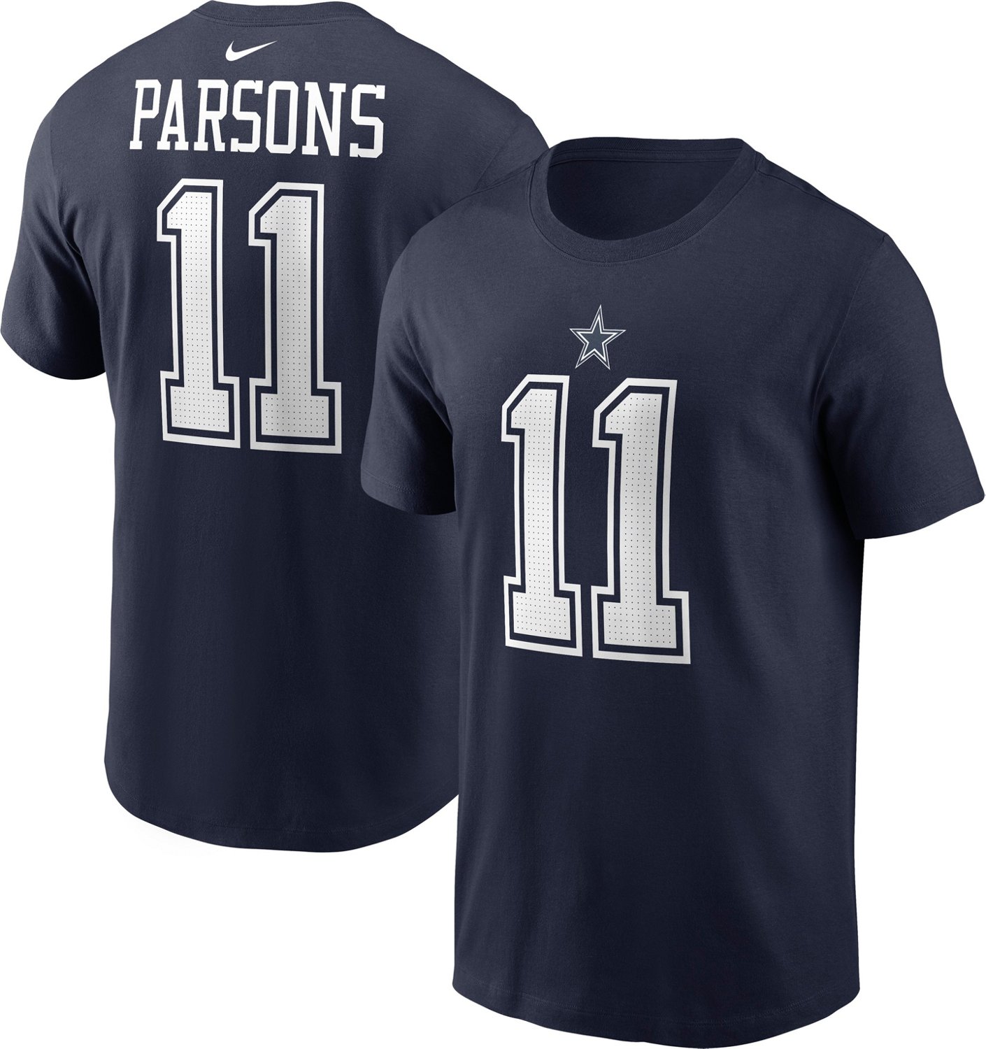 Nike Men's Dallas Cowboys Micah Parsons #11 N&N Short Sleeve T-shirt - view number 3
