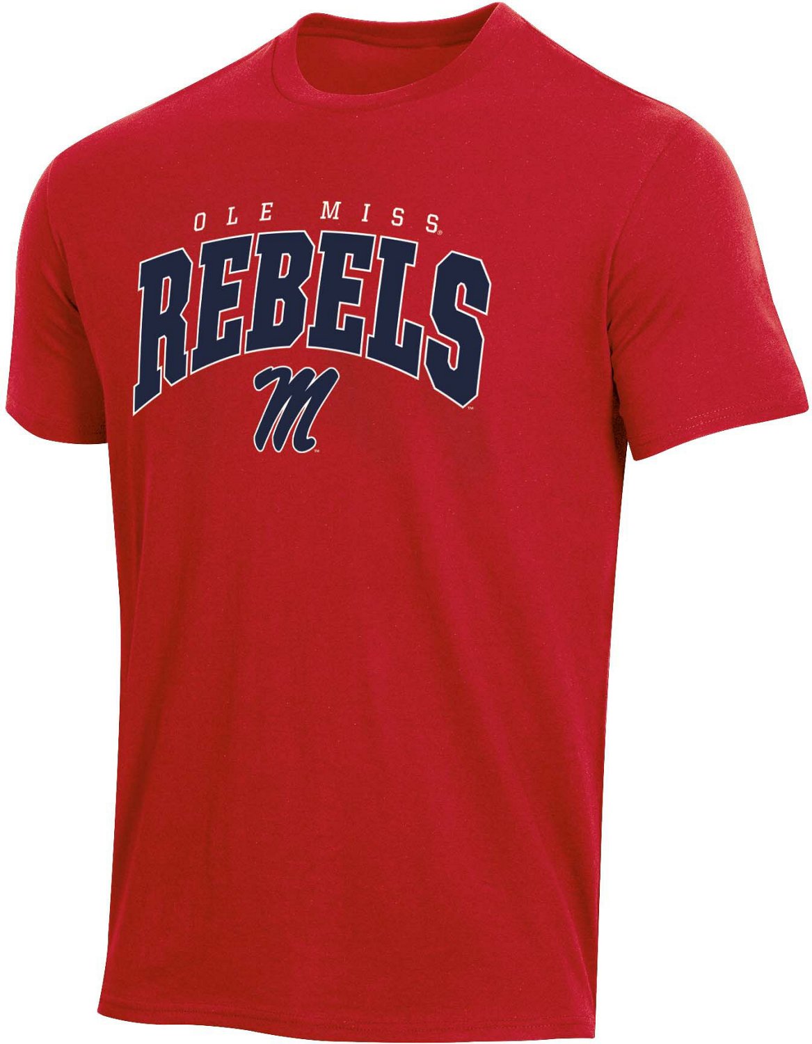 Champion Men's University of Mississippi Mascot Arch T-shirt