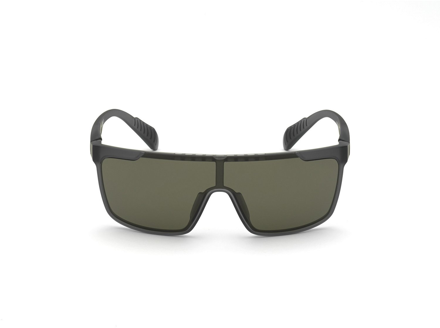 adidas Men's Flat Top Shield Wayfarer Sunglasses Academy