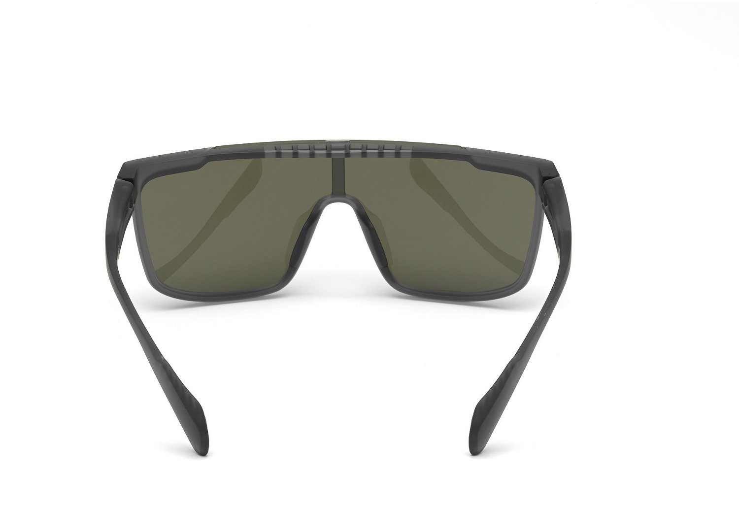 adidas Men's Flat Top Shield Wayfarer Sunglasses Academy